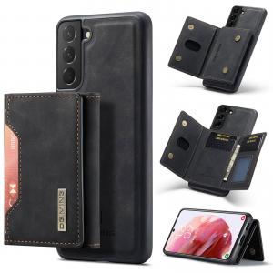  DG.MING 2 i 1 Vikbar plånbok & magnetiskt skal för Samsung Galaxy S22 5G
