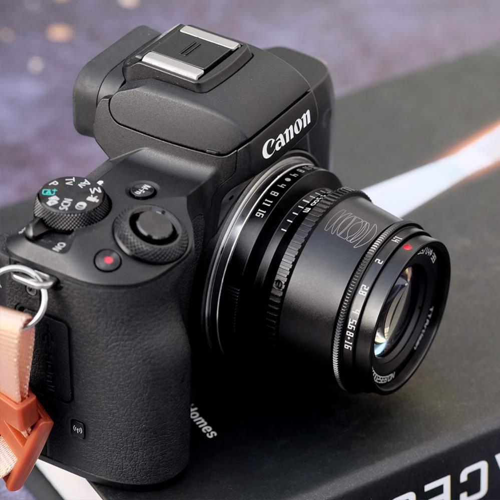 TTArtisan 35mm f/1.4 objektiv APS-C för Canon EOS M