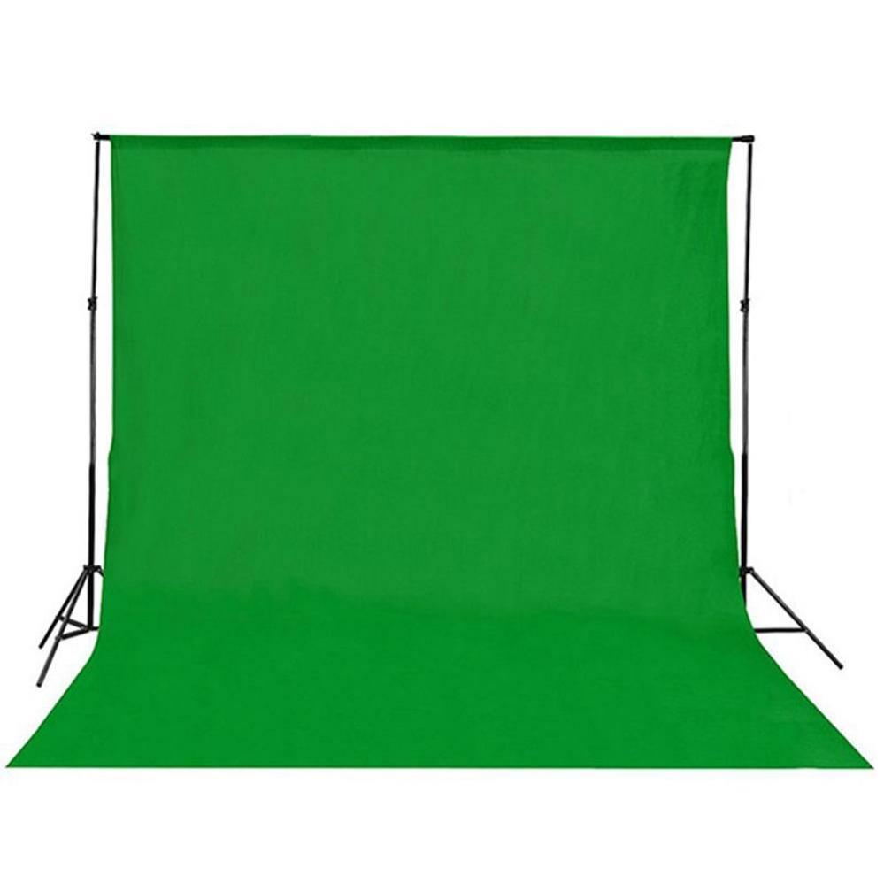  Grön bomullsbakgrund för fotografering 2x3m
