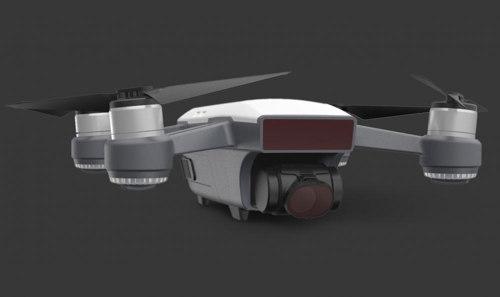 PGYTECH MRC-filter (5 i 1) kit för DJI Spark: ND4, ND8, ND16, CPL & UV