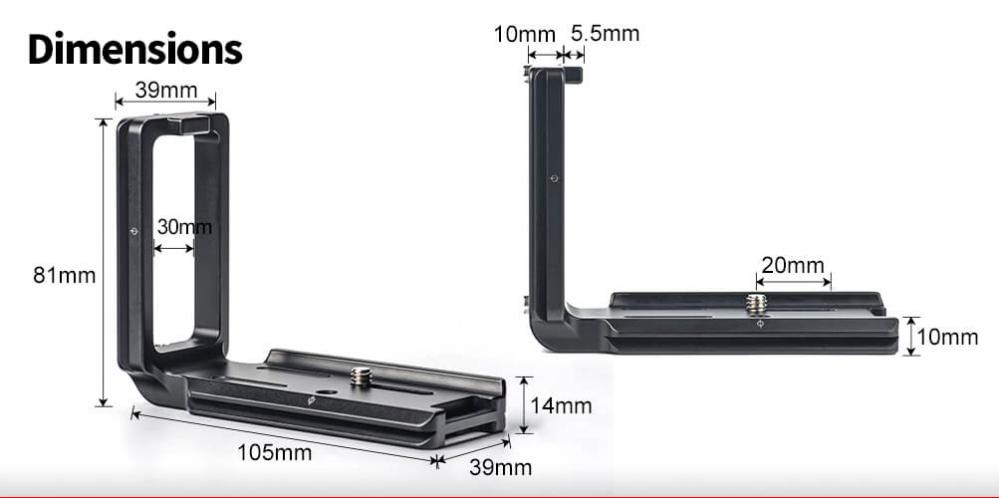  Sunwayfoto L-Bracket fr Sony A7RIII Sony A9