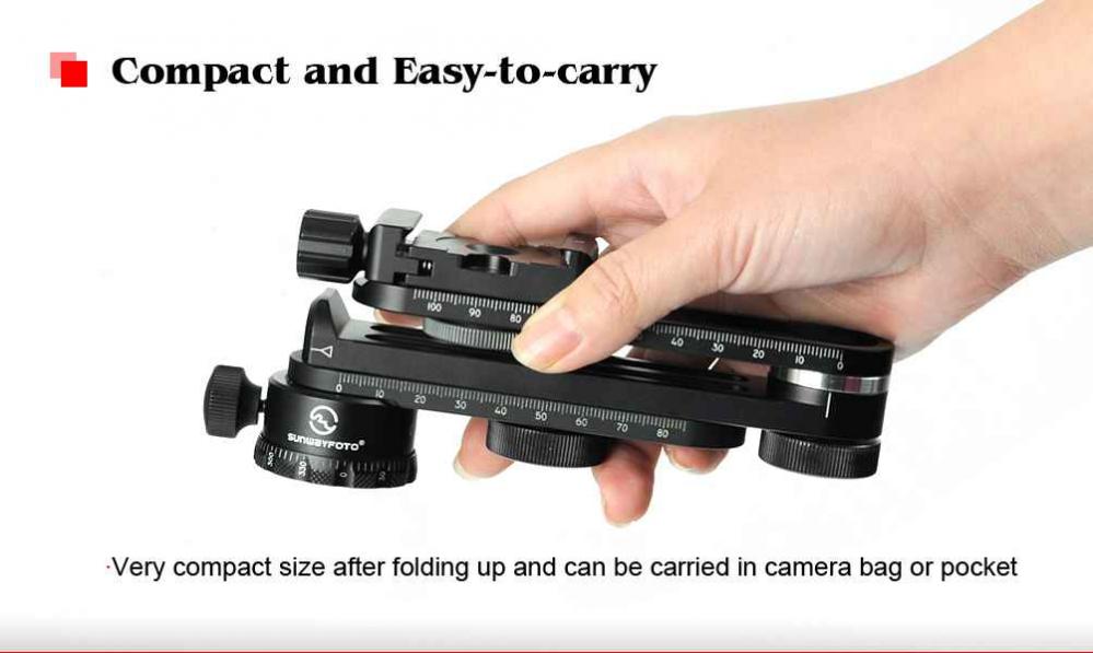Sunwayfoto CR-30C Panorama-Kit mini med Arca Swiss fäste