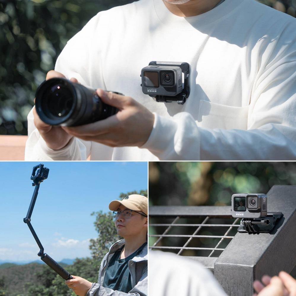 Ulanzi GP-16 Magnetfäste för actionkameror med Quick Release fäste