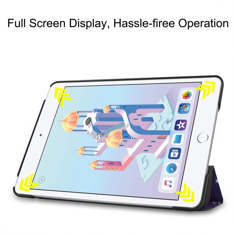 Fodral för iPad Mini 5 (2019)/Mini 4 - Rymdmönster
