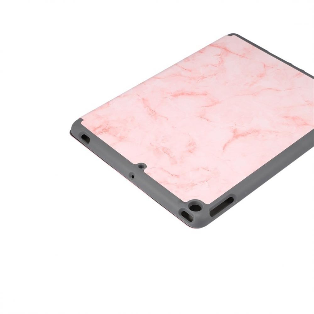  Fodral fr iPad 10.2 med rosa marmormnster