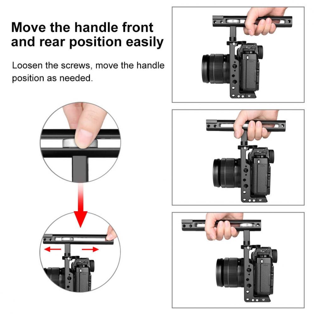  Puluz Kamerabur med handtag fr Fujifilm X-T2 X-T3