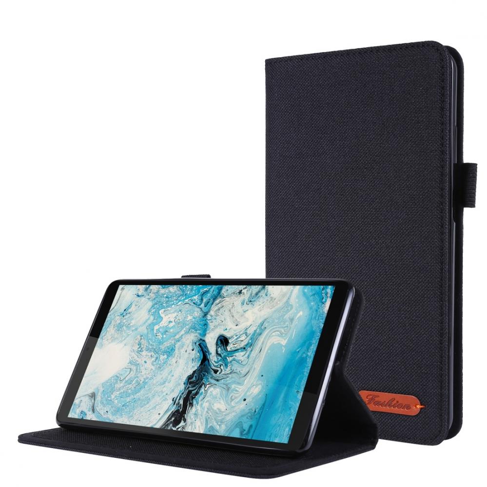  Fodral fr Lenovo Tab M7 Svart textil