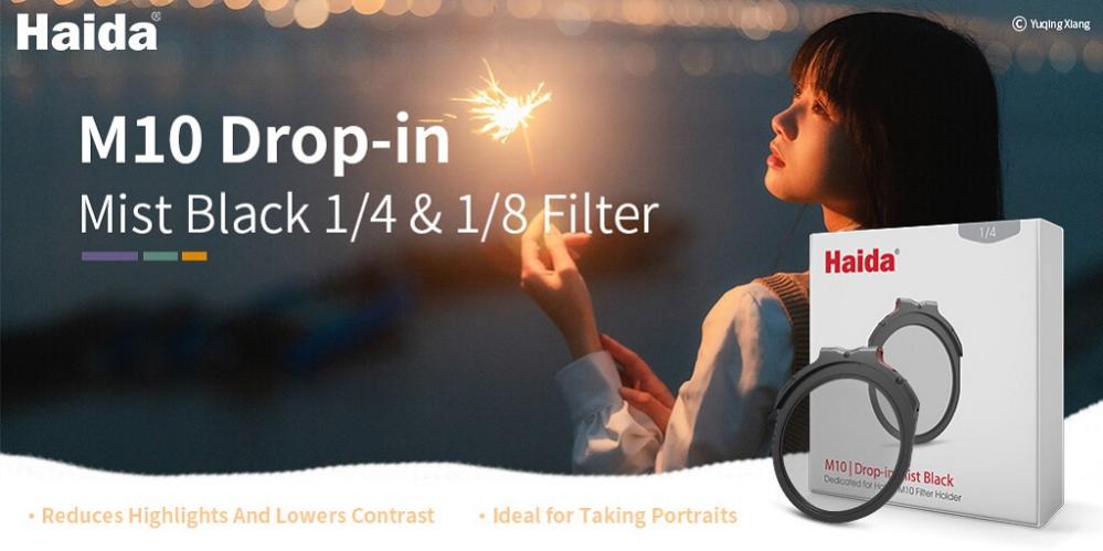 Haida M10 Drop-In Mist Black 1/8 filter Nano-Coating