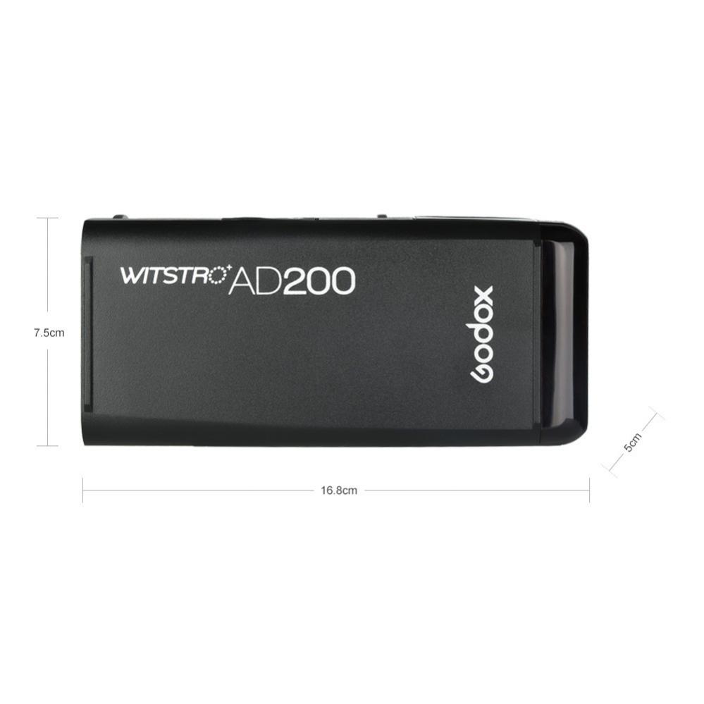  Godox AD200 TTL Pocketblixt-kit UTGTT KP AD200 Pro