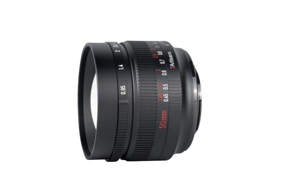 7artisans 50mm f/0.95 Objektiv APS-C för Fujifilm X