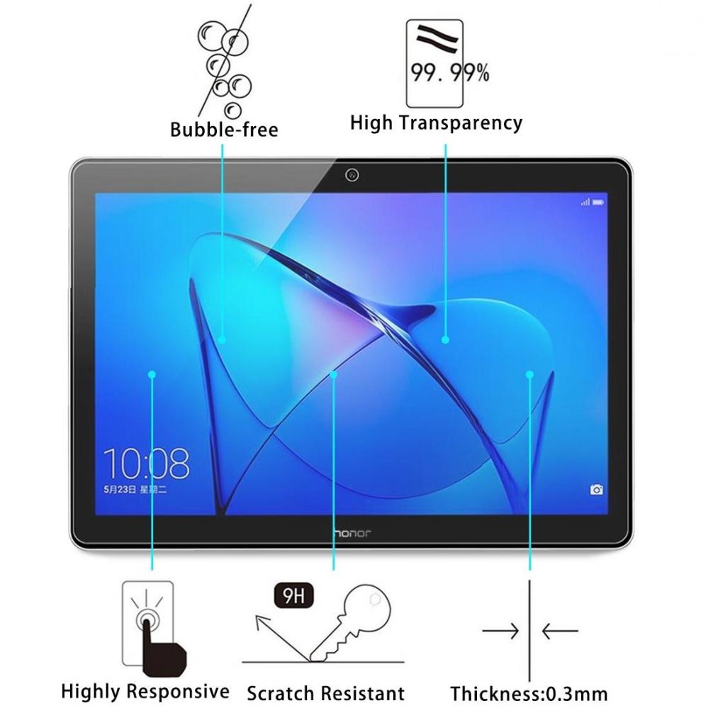Skärmskydd för Huawei Tab T3 10 9.6-tum av härdat glas