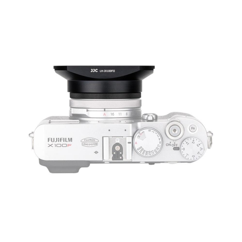  JJC Motljusskydd & Filteradapter (2 i 1) motsvarar Fujifilm LH-X100 & AR-X100