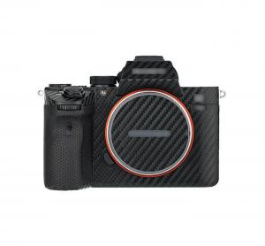  Kiwifotos Skin för Sony a7 III, a7R III - Svart kolfiberfilm