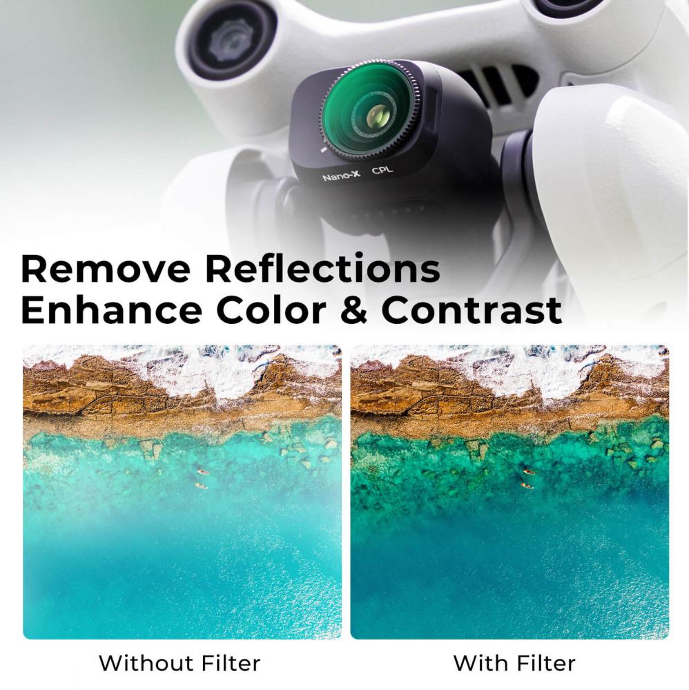 K&F Concept CPL-filter HD för DJI Mini 3 Pro