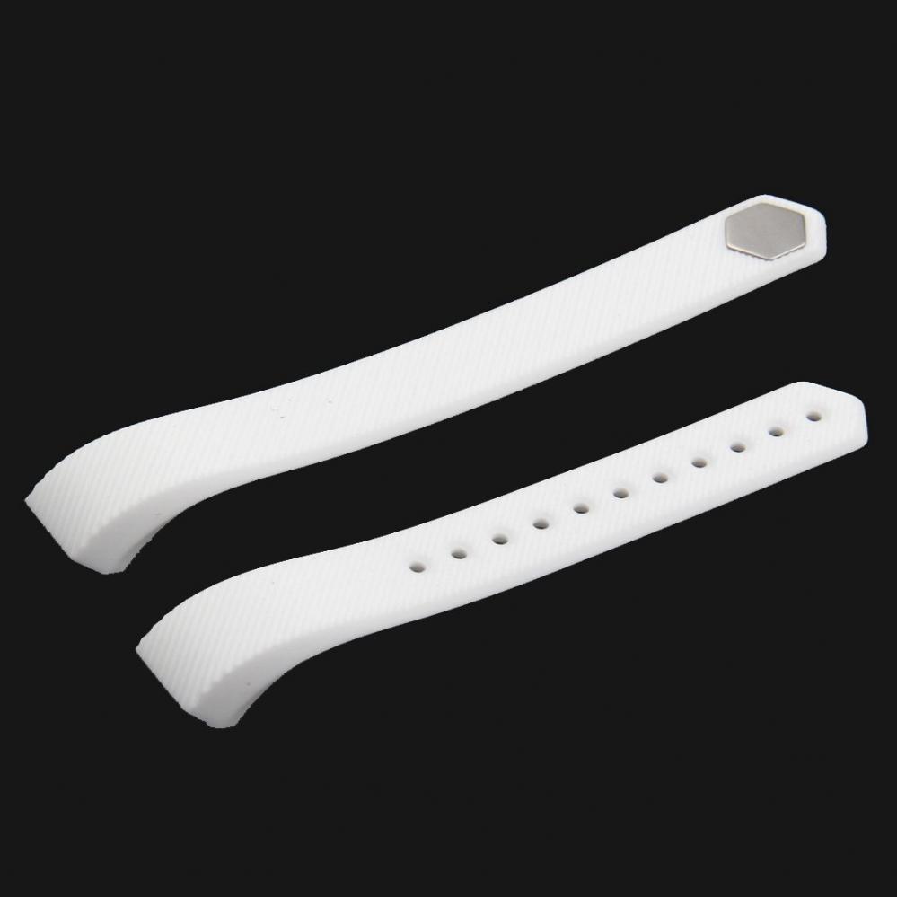  Armband fr Fitbit Alta - Vit silikon