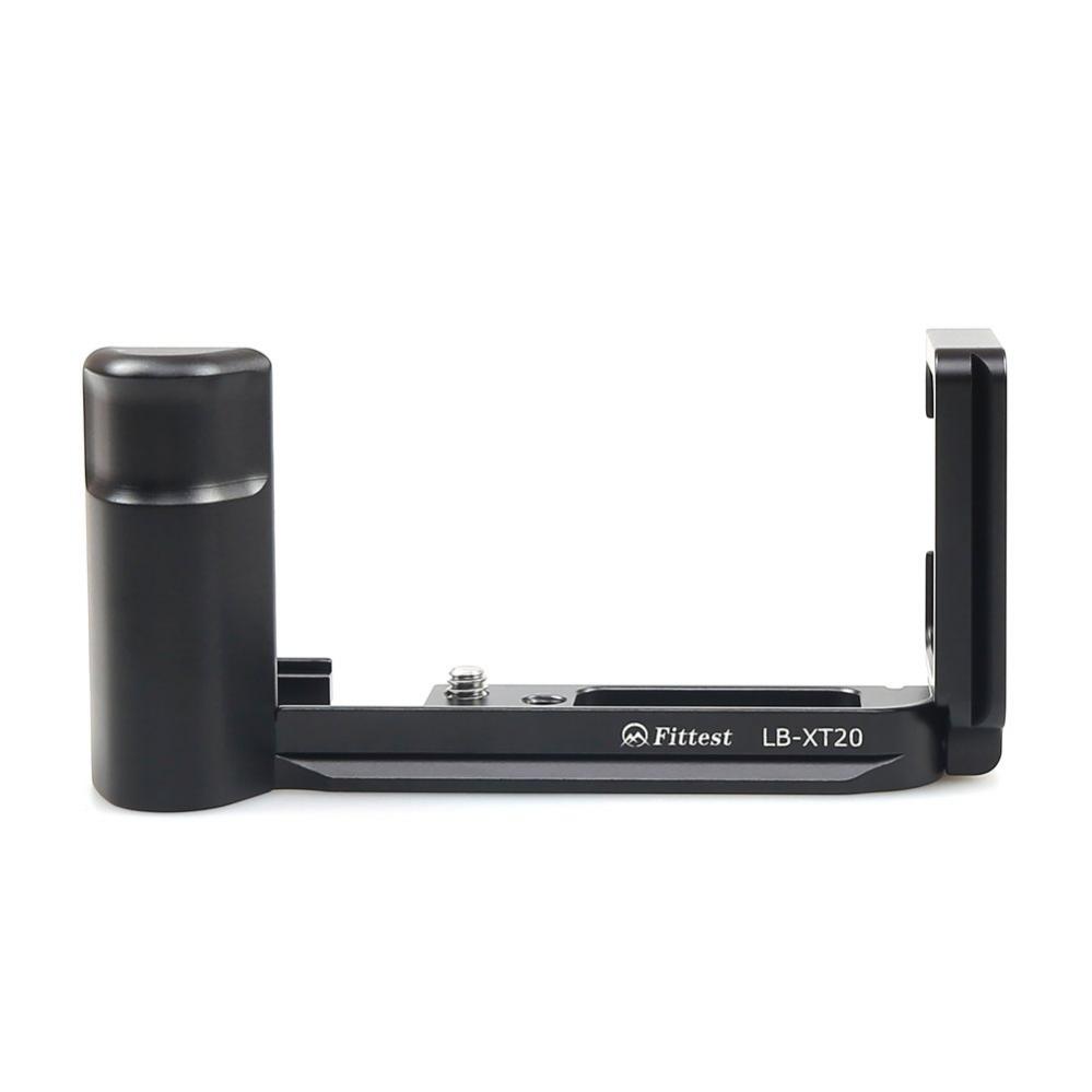 Fittest L-Bracket med handgrepp för Fujifilm X-T10 X-T20 X-T30