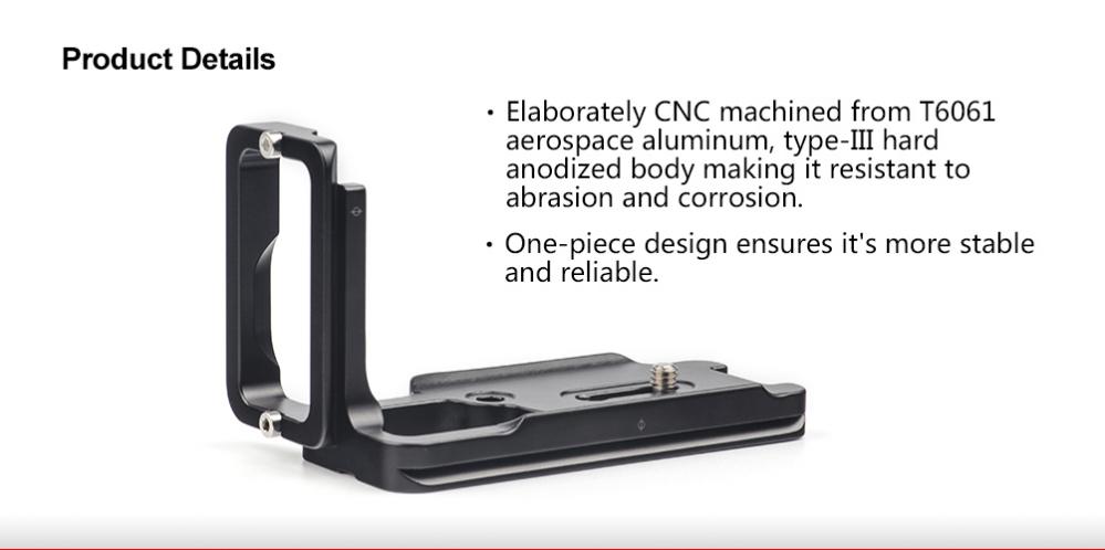  Sunwayfoto L-Bracket fr Canon EOS 6D Mark II