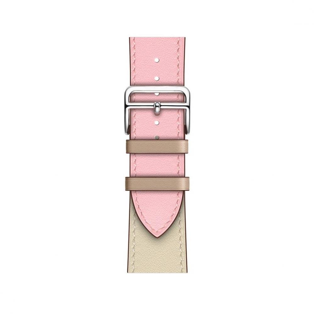 Armband för Apple Watch 38mm - Konstläder Tvåfärgad