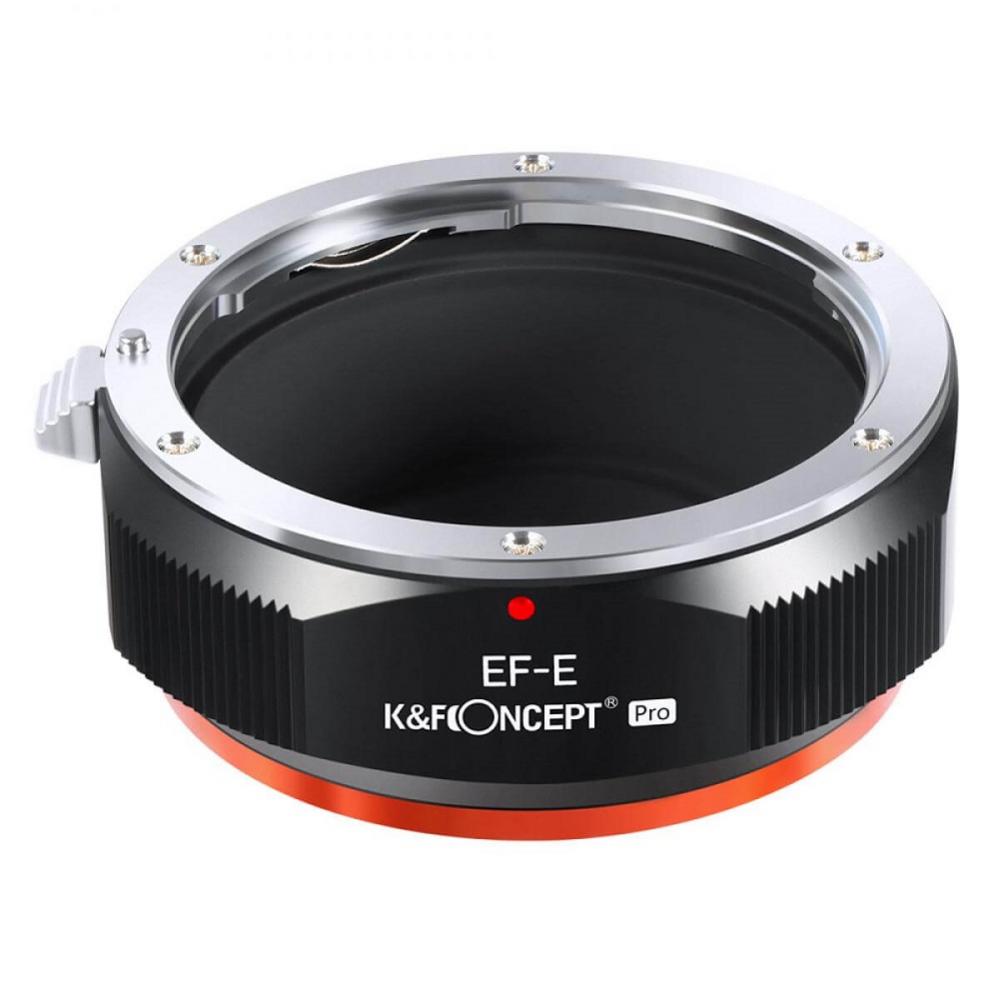  K&F Objektivadapter Pro till Canon EF/EF-S objektiv fr Sony E kamerahus