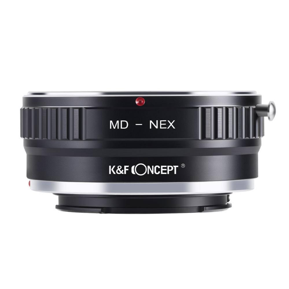 K&F Objektivadapter till Minolta/Konica MC MD objektiv för Sony E kamerahus