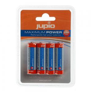  Jupio batteri (4st) AA 2700mAh laddbart