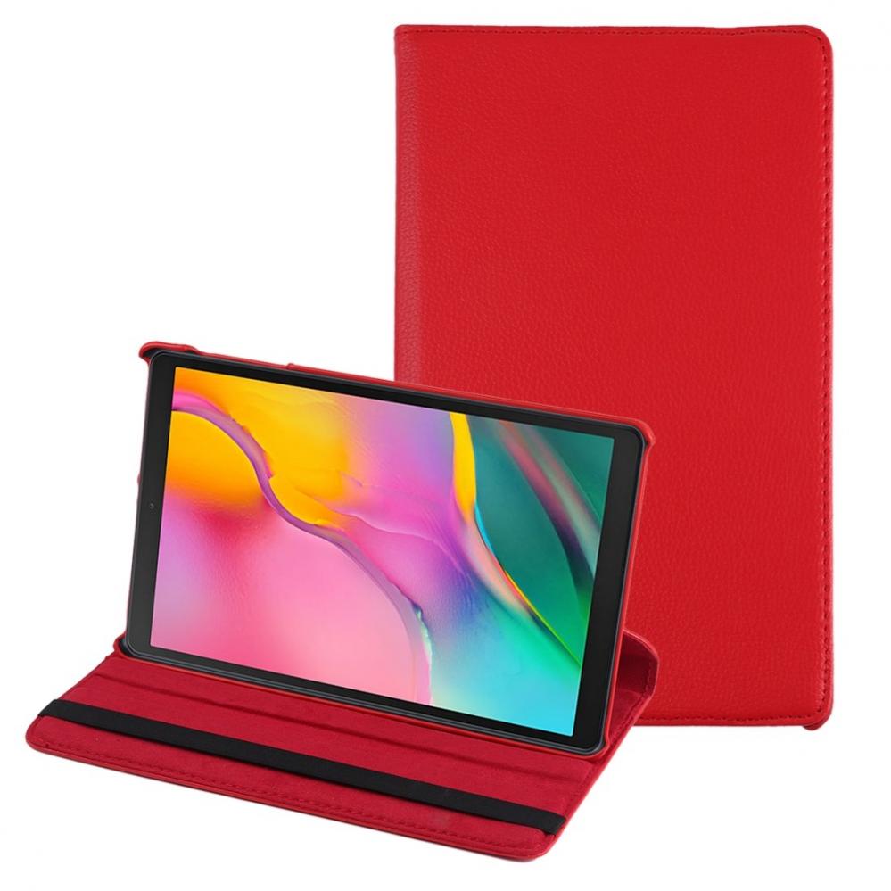 Roterbart fodral för Galaxy Tab A 10.1 (2019) Röd