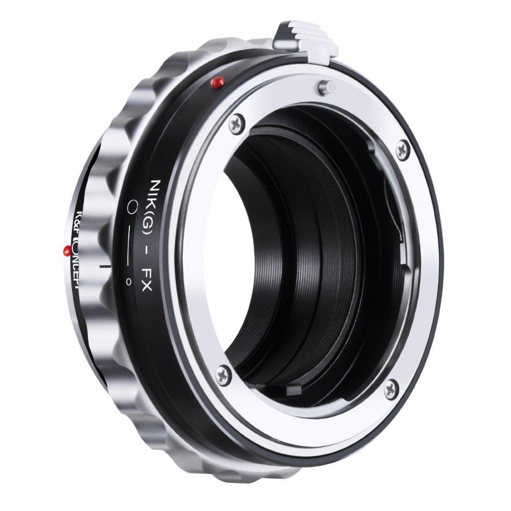 K&F Objektivadapter till Nikon G objektiv för Fujifilm X kamerahus