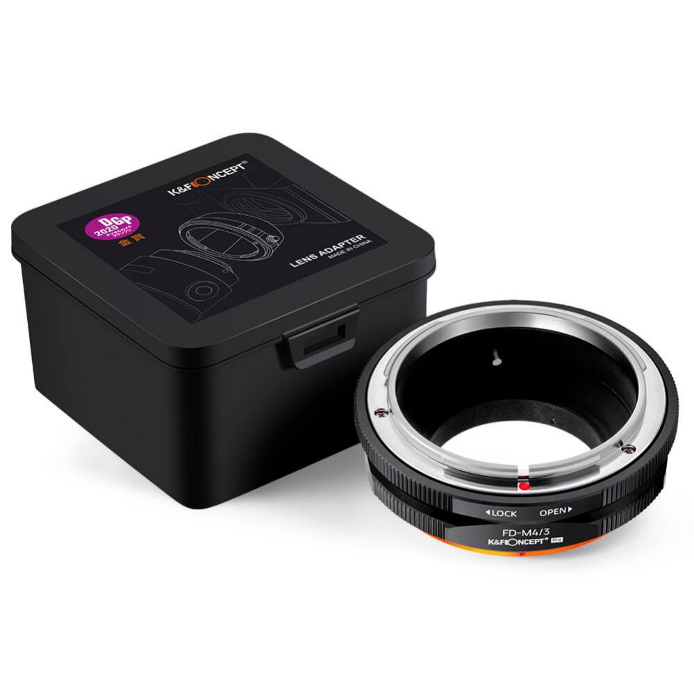 K&F Objektivadapter till Canon FD objektiv för Micro 4/3 kamerahus
