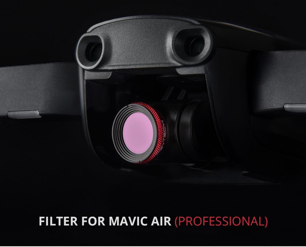 PGYTECH 6i1 Filter Pro för Mavic Air: UV, CPL, ND4, ND8, ND16, ND32