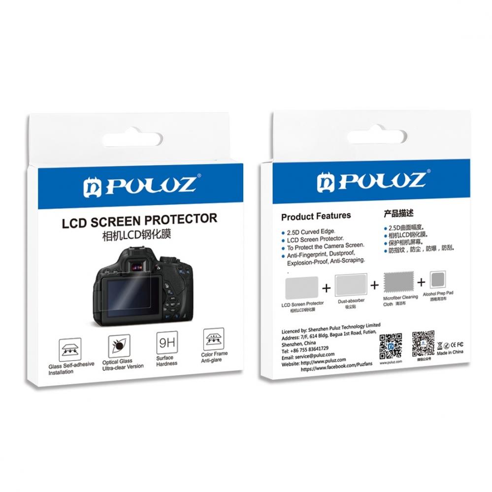 Puluz Skärmskydd för Panasonic DMC-LX100 härdat glas 9H