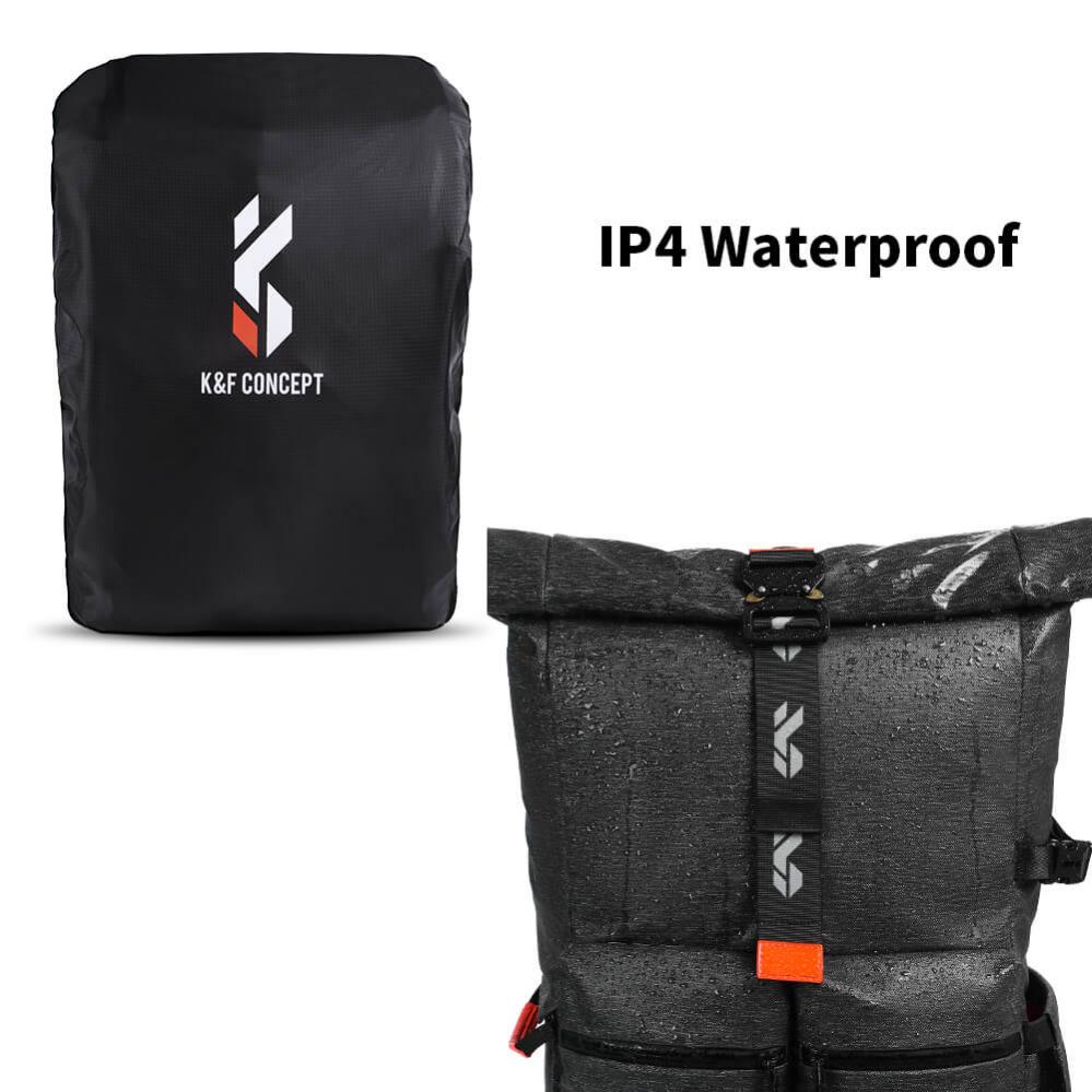 K&F Concept Kameraryggsäck IP4-vattentät