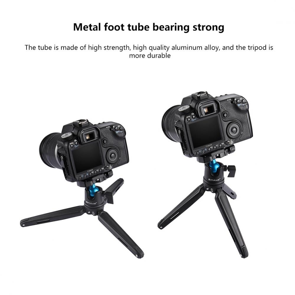 Puluz Mini skrivbordsstativ med kulled 11-21cm