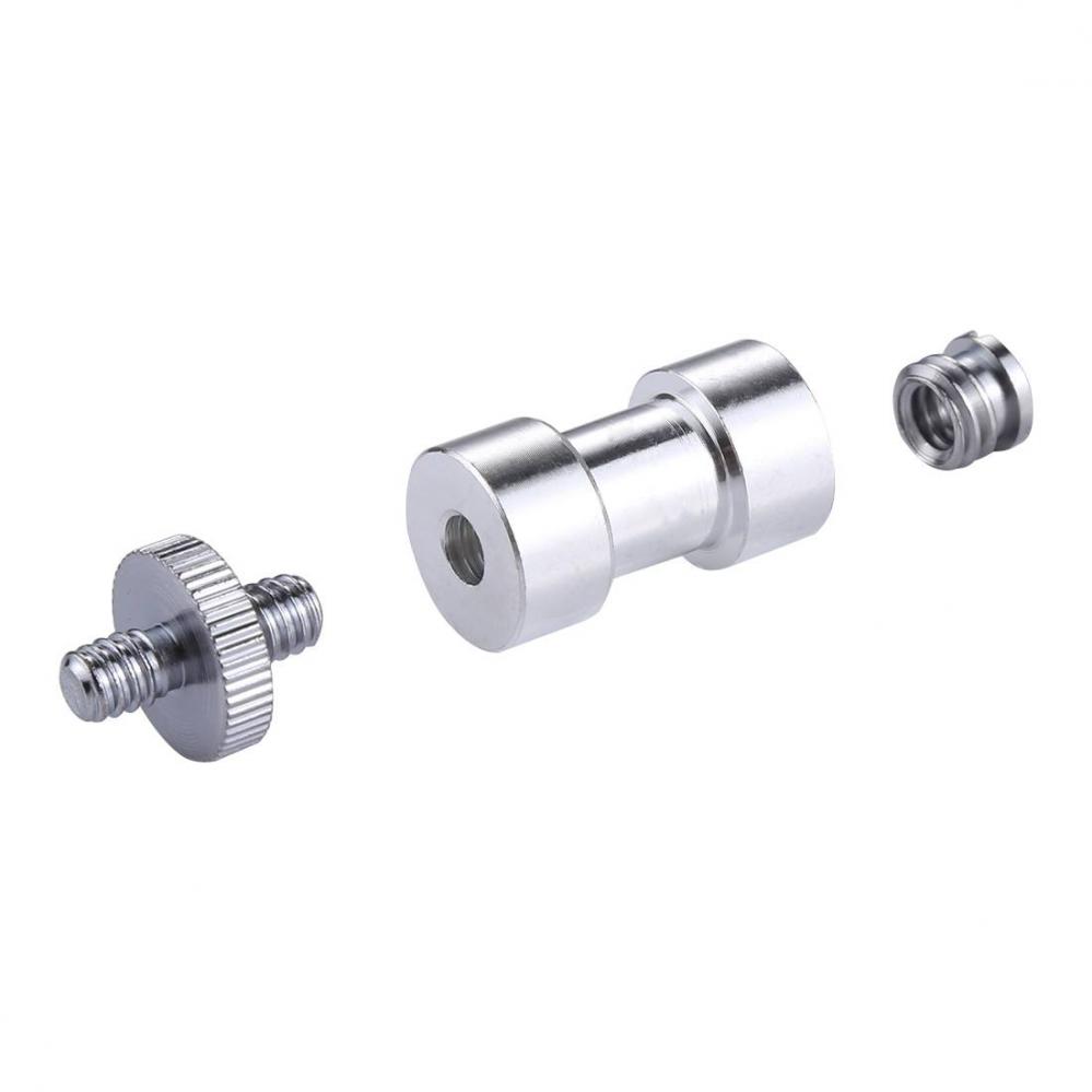 Stativskruv/spigot/omvändningsring 3 i 1-kit