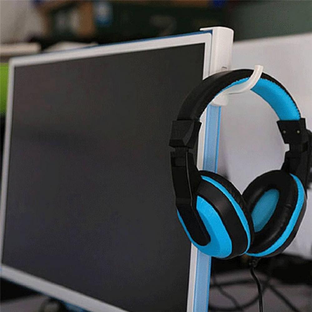 Universal Hörlurs & Headset hållare för PC Monitor