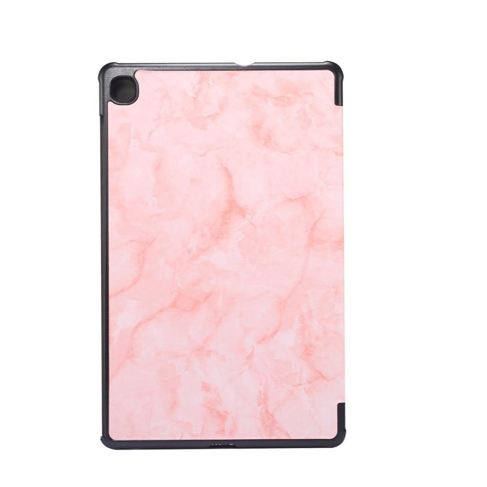 Fodral för Galaxy Tab S6 Lite P610/P615 med rosa marmormönster