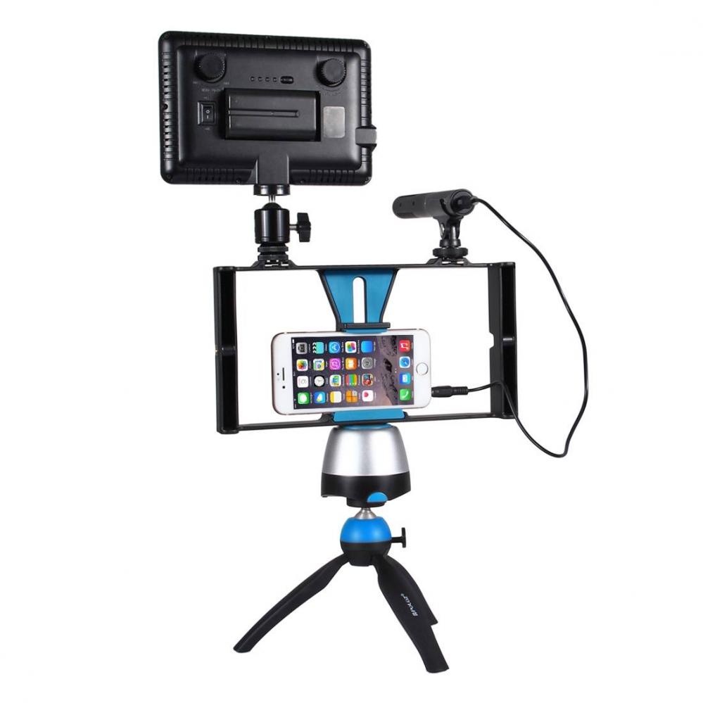 Puluz Video-Rig för iPhone, Galaxy & mobiler