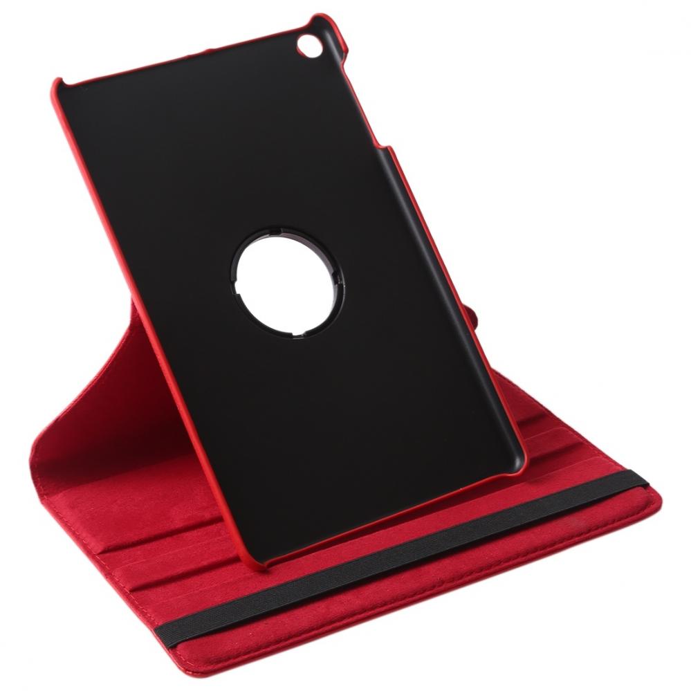 Roterbart fodral för Galaxy Tab A 10.1 (2019) Röd