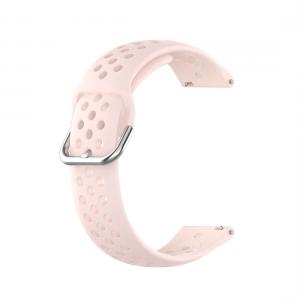  Silikonarmband för Smartwatch Rosa 20mm Universal modell