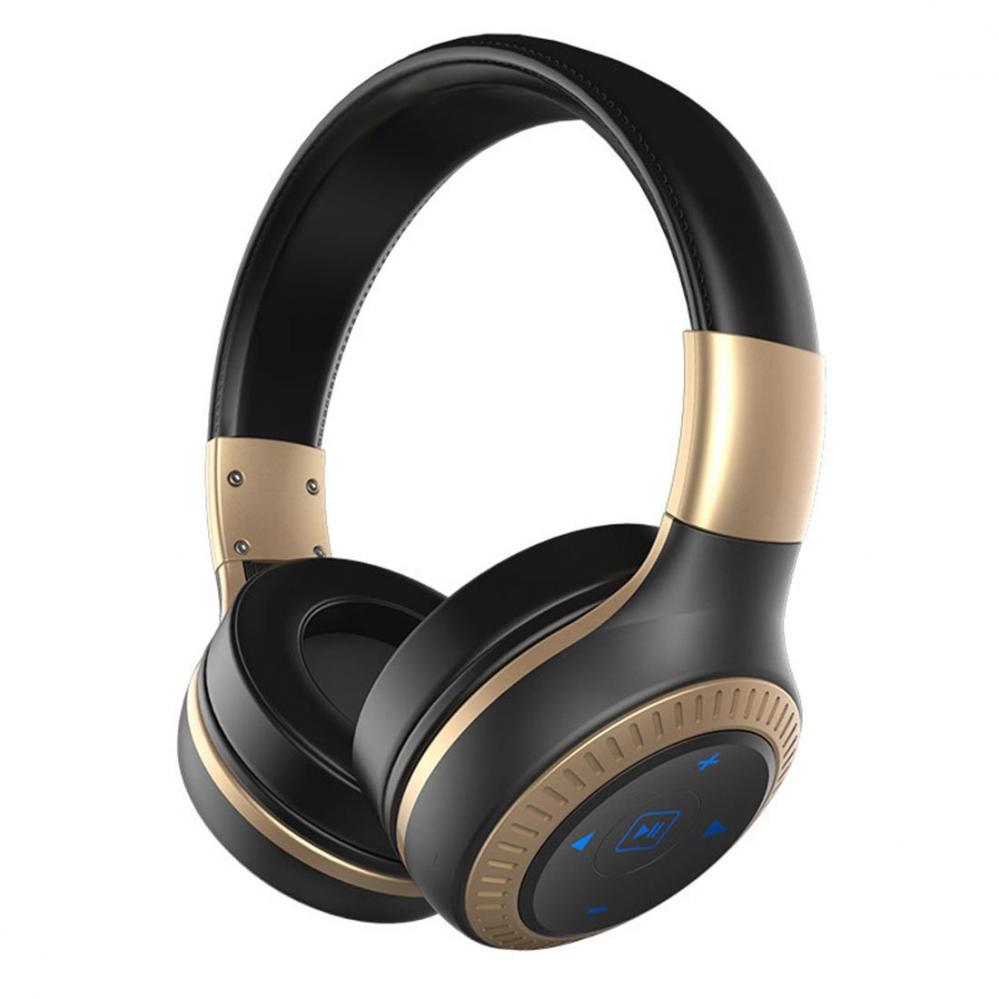 ZEALOT Bluetooth Hörlurar med mikrofon och 3.5mm ljudkabel
