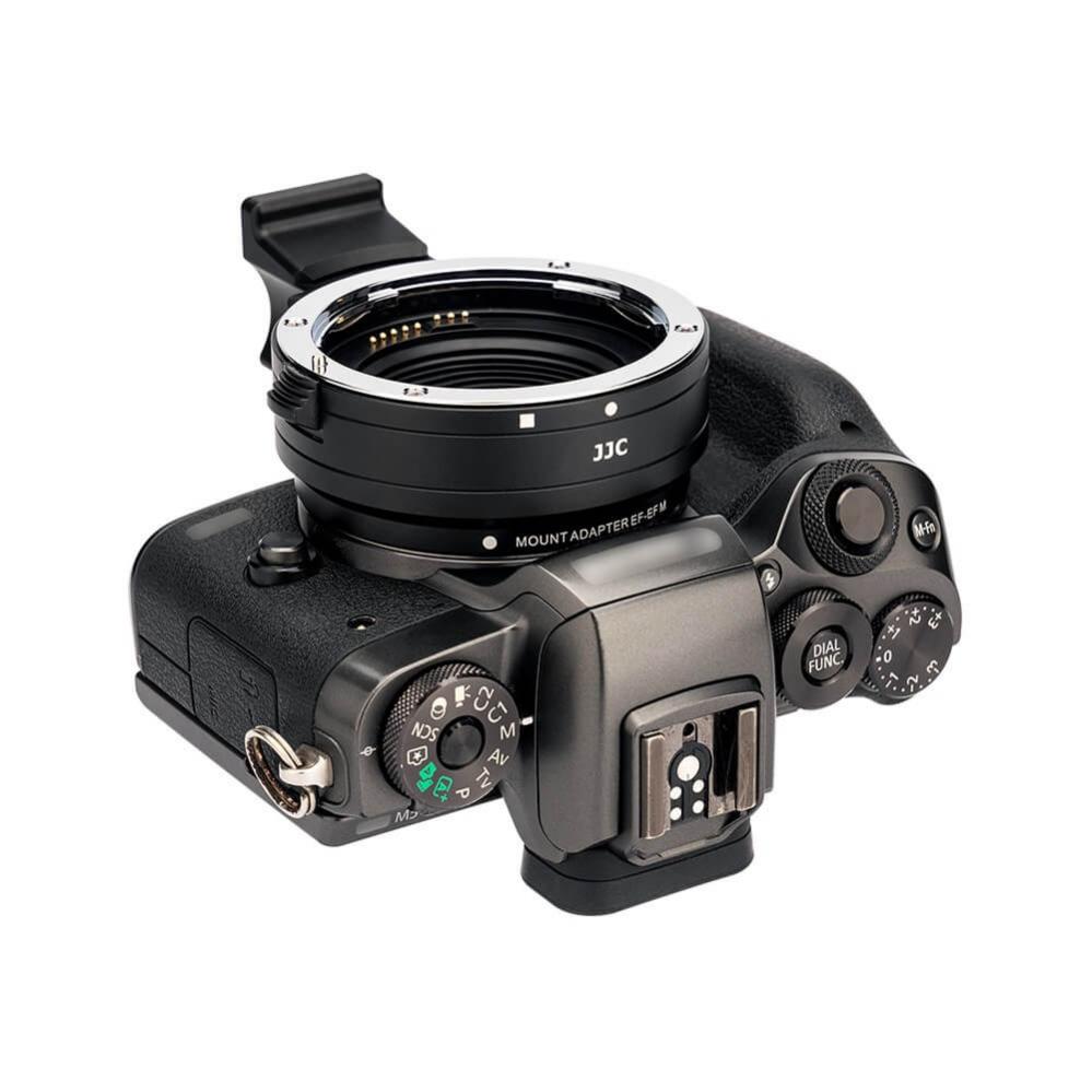  JJC Objektivadapter elektronisk till Canon EF fr Canon EOS-M Kamerahus