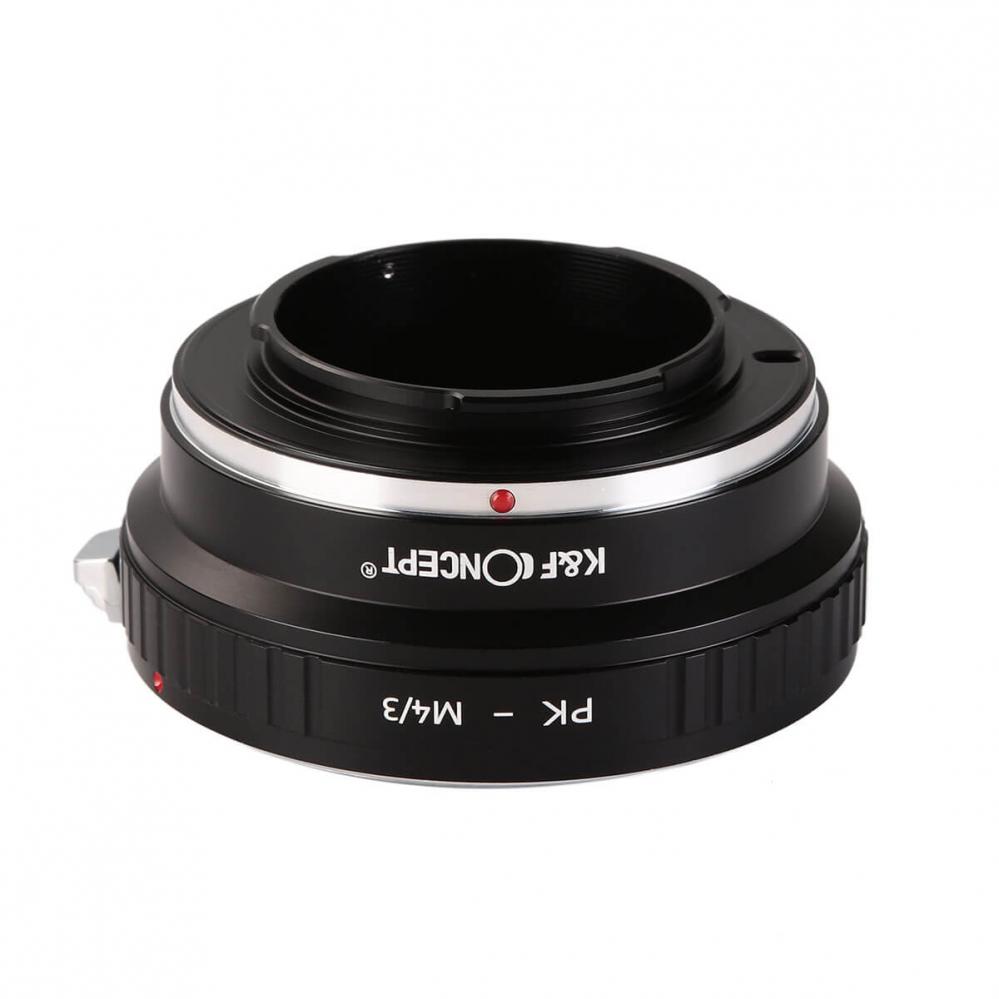 K&F Objektivadapter till Pentax K objektiv för Micro 4/3 kamerahus