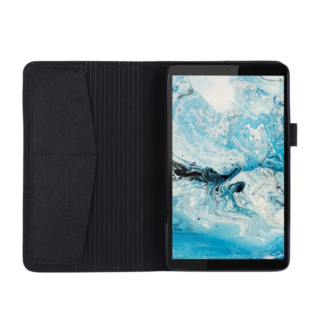  Fodral fr Lenovo Tab M7 Svart textil