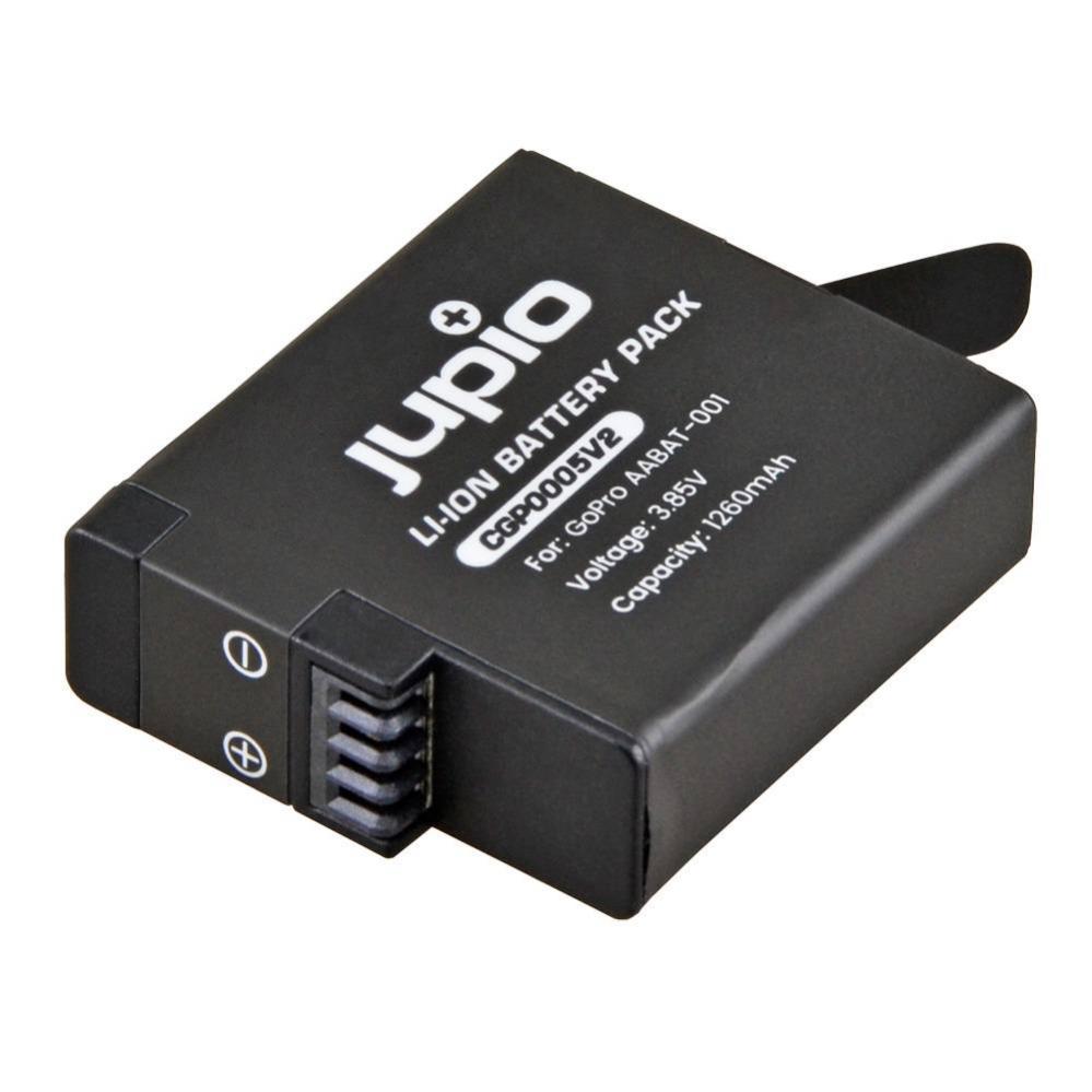  Jupio kamerabatteri 1260 mAh fr GoPro Hero 5/6/7/(2018) AHDBT-302