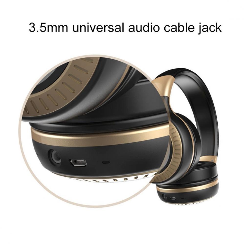 ZEALOT Bluetooth Hörlurar med mikrofon och 3.5mm ljudkabel