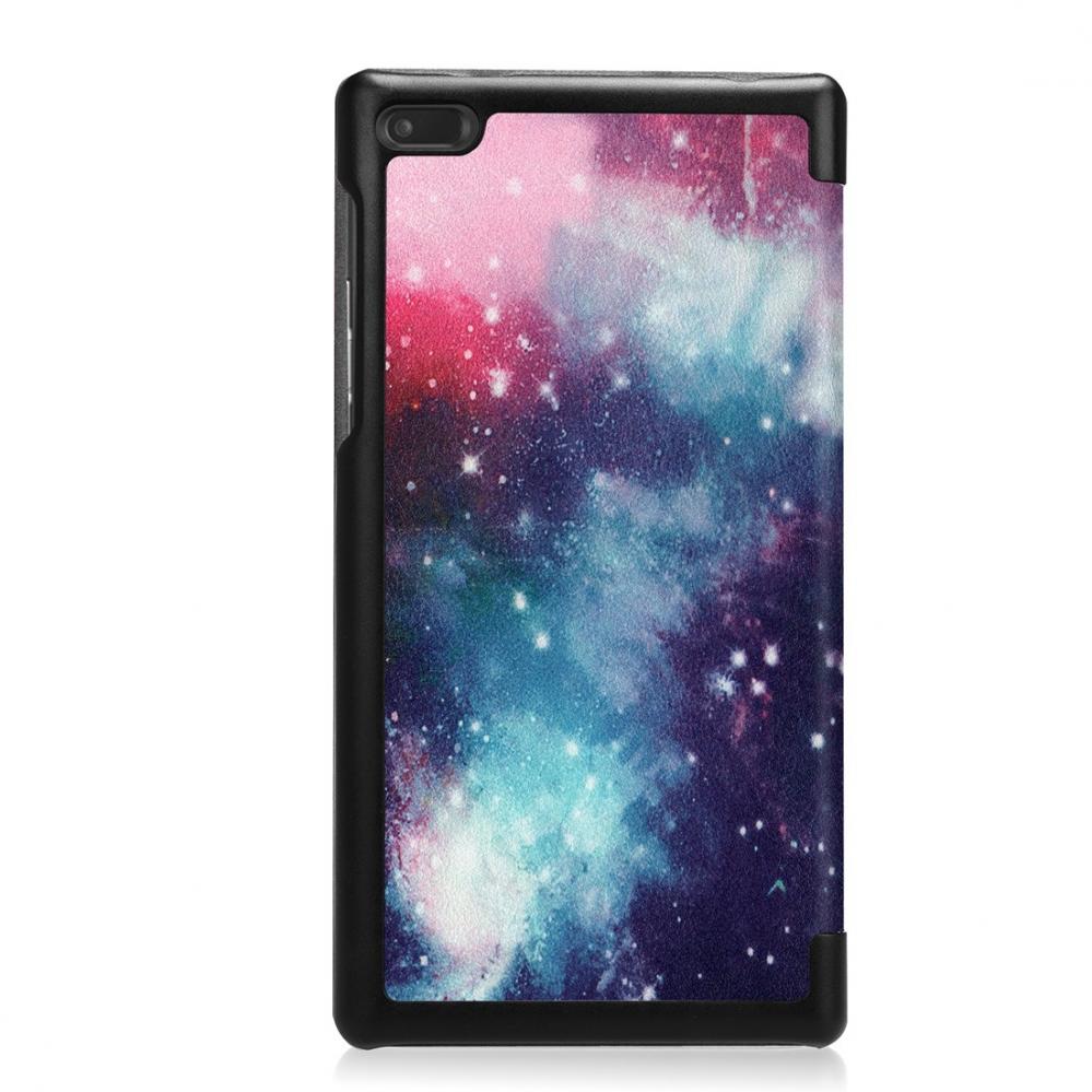 Fodral för Lenovo Tab 7 / Tab 4 (TB-7504F / TB-7504N / TB-7504X) - Rymdmönster