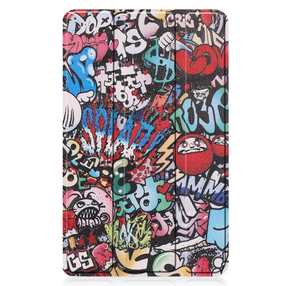  Fodral fr Lenovo Tab M7 - Graffiti