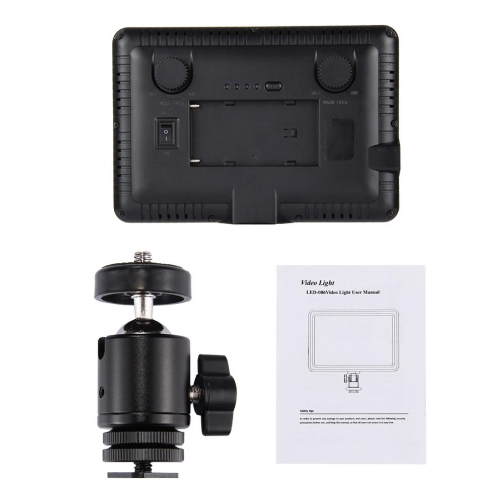 Puluz Videolampa med 104st lysdioder 17.5x12.5cm