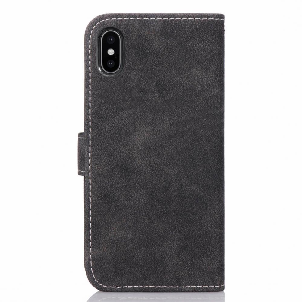 Plånboksfodral för iPhone X/XS - Med kortplatser och sedelfack