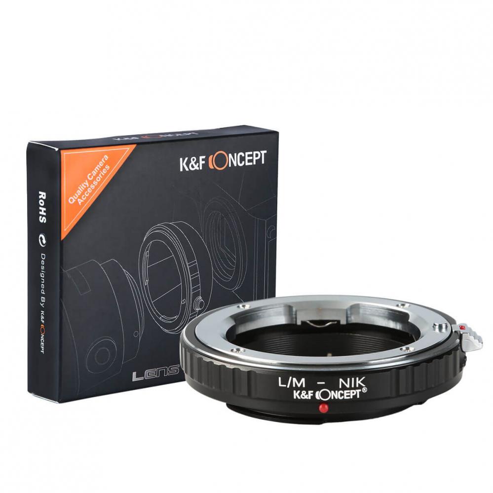  K&F Concept Objektivadapter till Leica M objektiv fr Nikon kamerahus