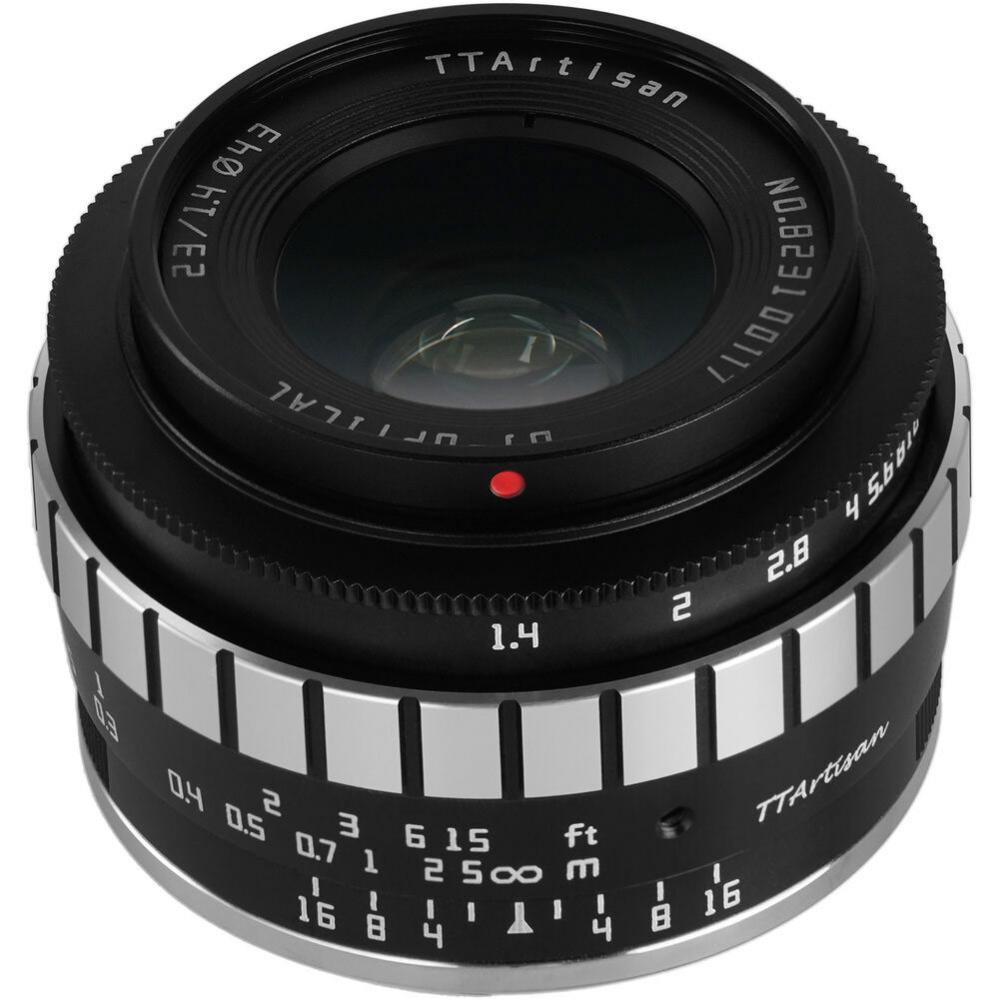 TTartisan 23mm f/1.4 objektiv för Micro 4/3